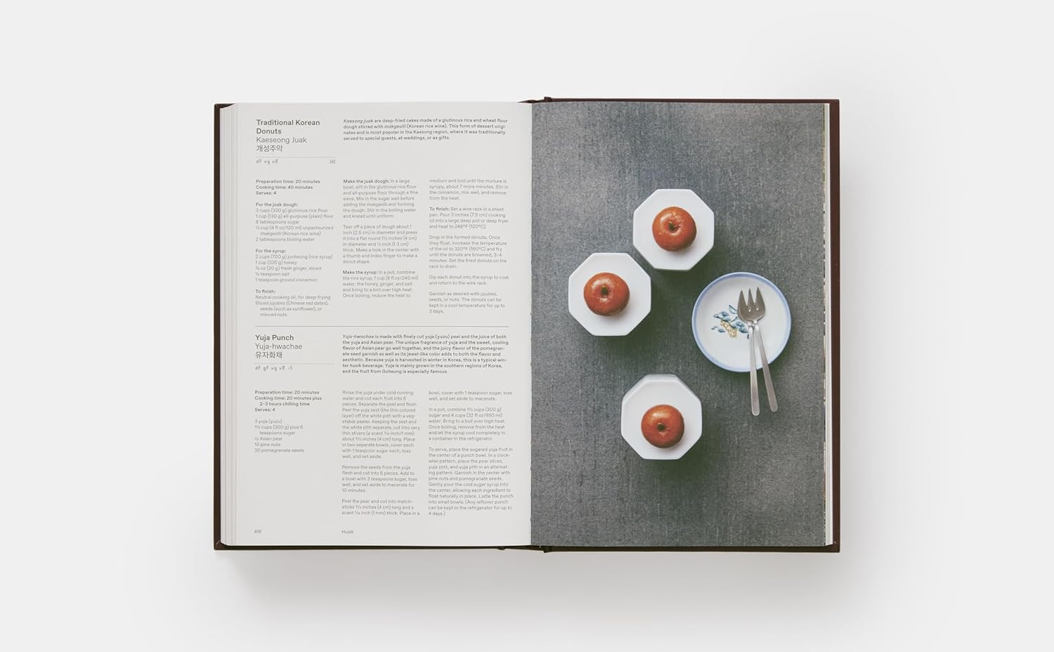 The Korean Cookbook inside