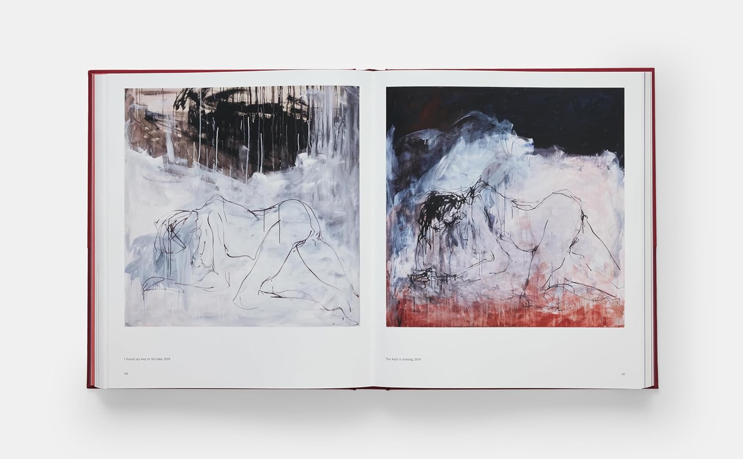 Tracey Emin Paintings book inside