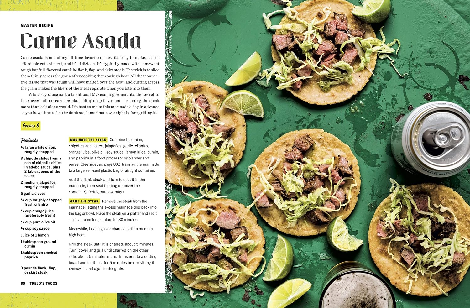 Trejos tacos book inside