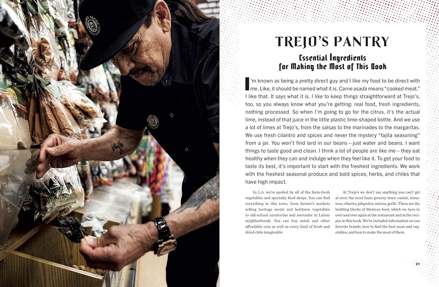 Trejos tacos book inside