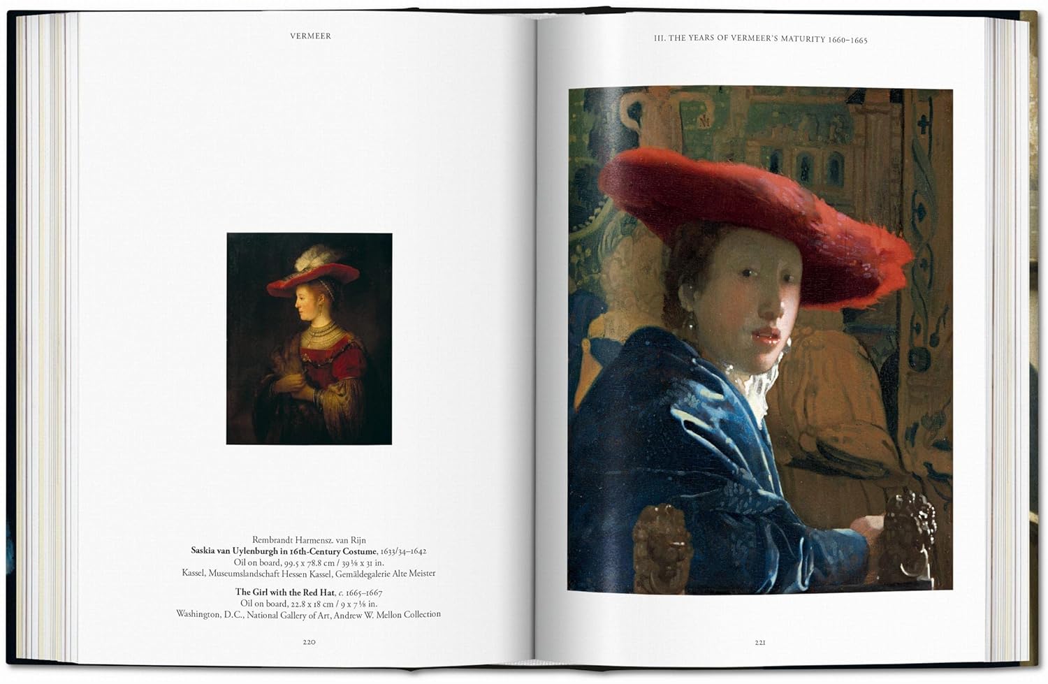 Vermeer: the Complete Works book inside