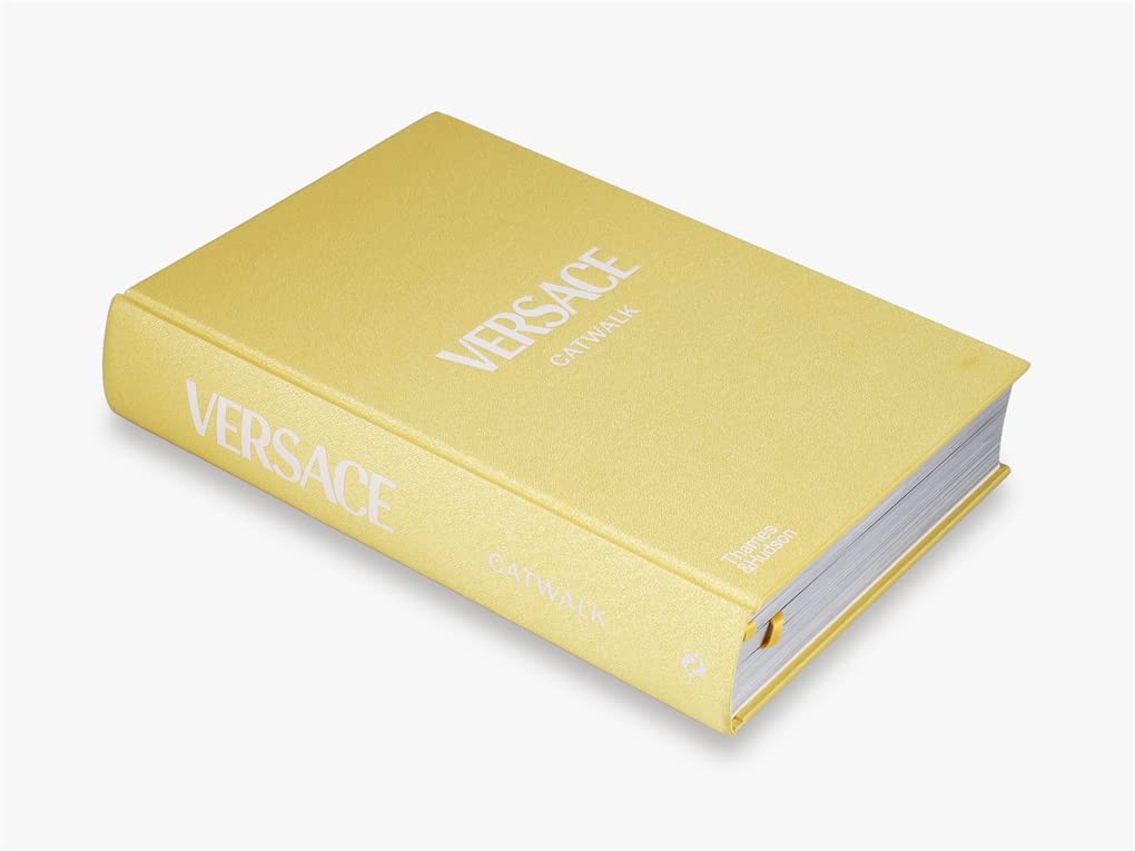 Versace catwalk book side
