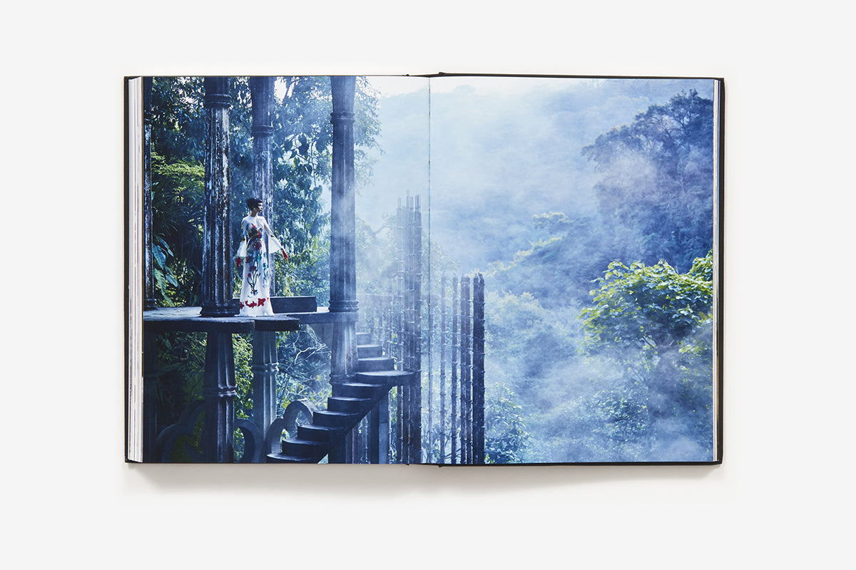 Vogue on location book inside