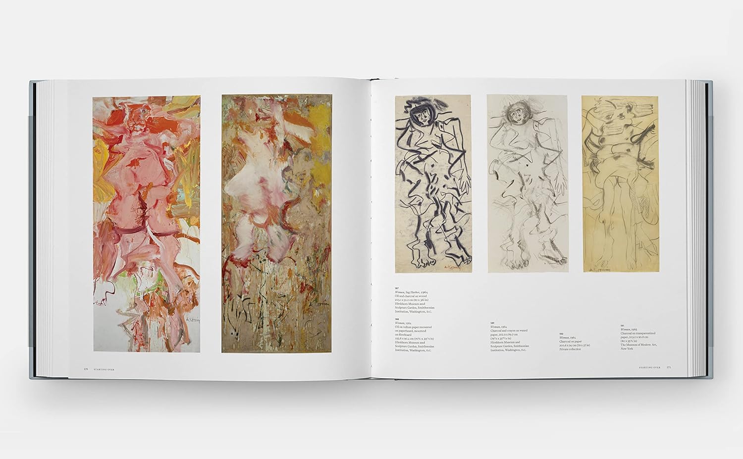 A Way of Living: The Art of Willem de Kooning book inside