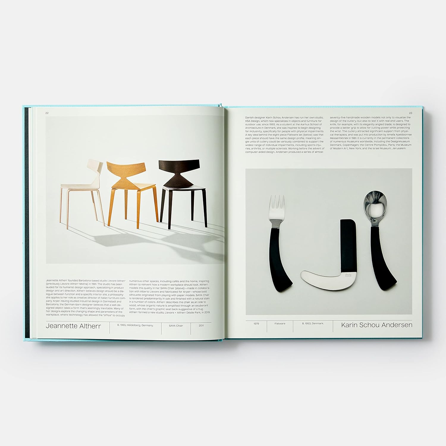 Woman made book inside