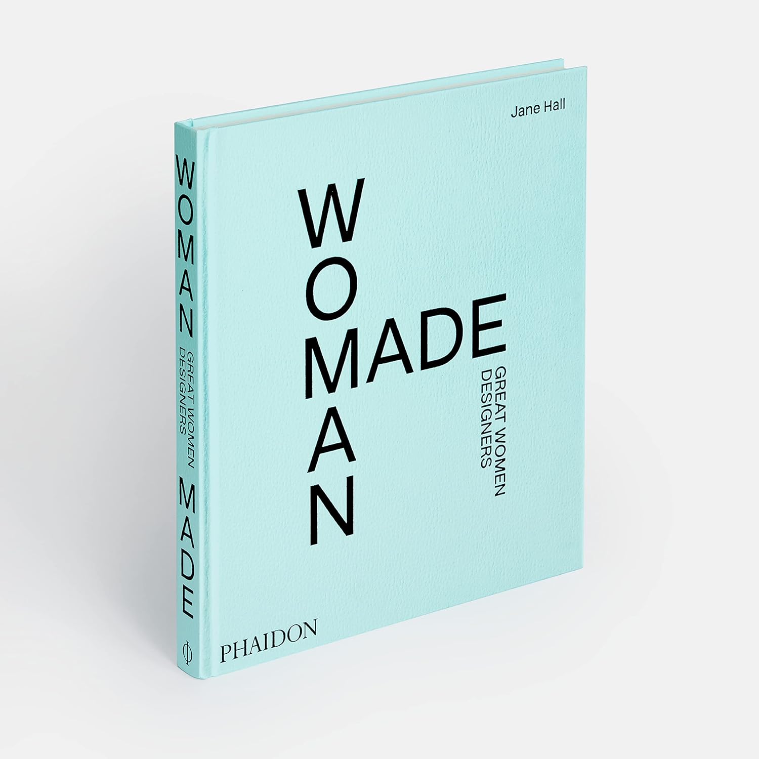Woman made book side