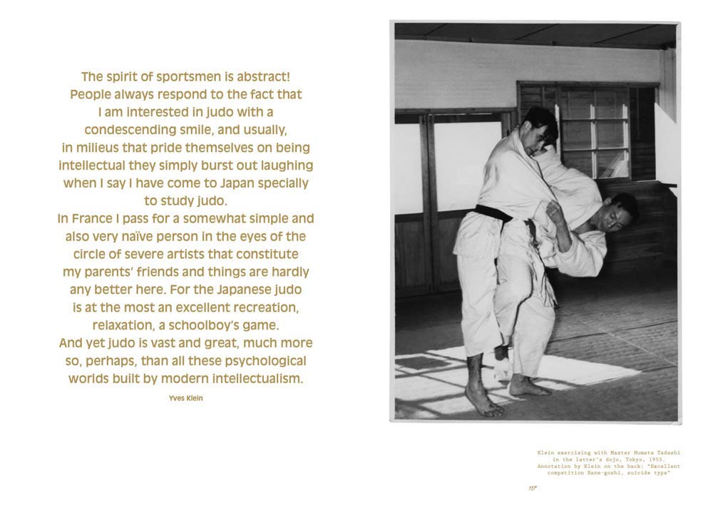 Yves Klein: Japan book inside