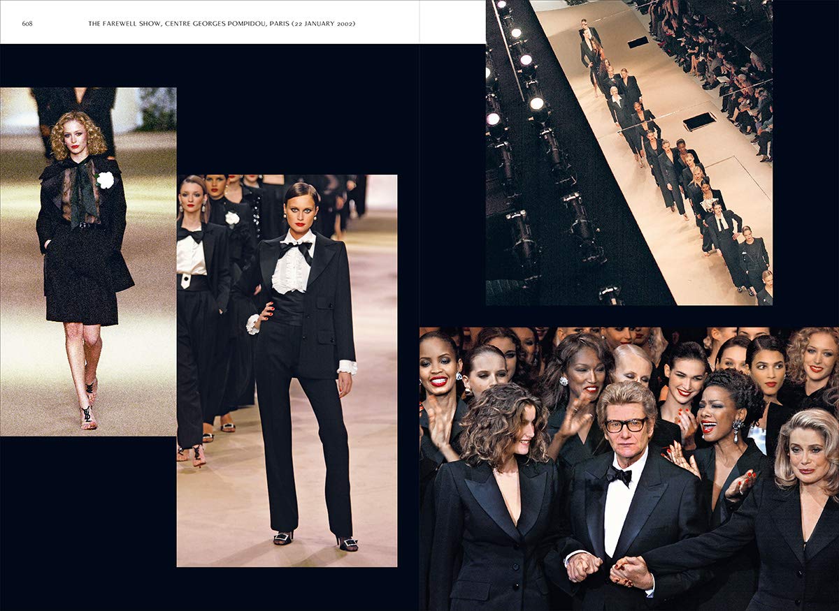 Yves saint laurent book inside