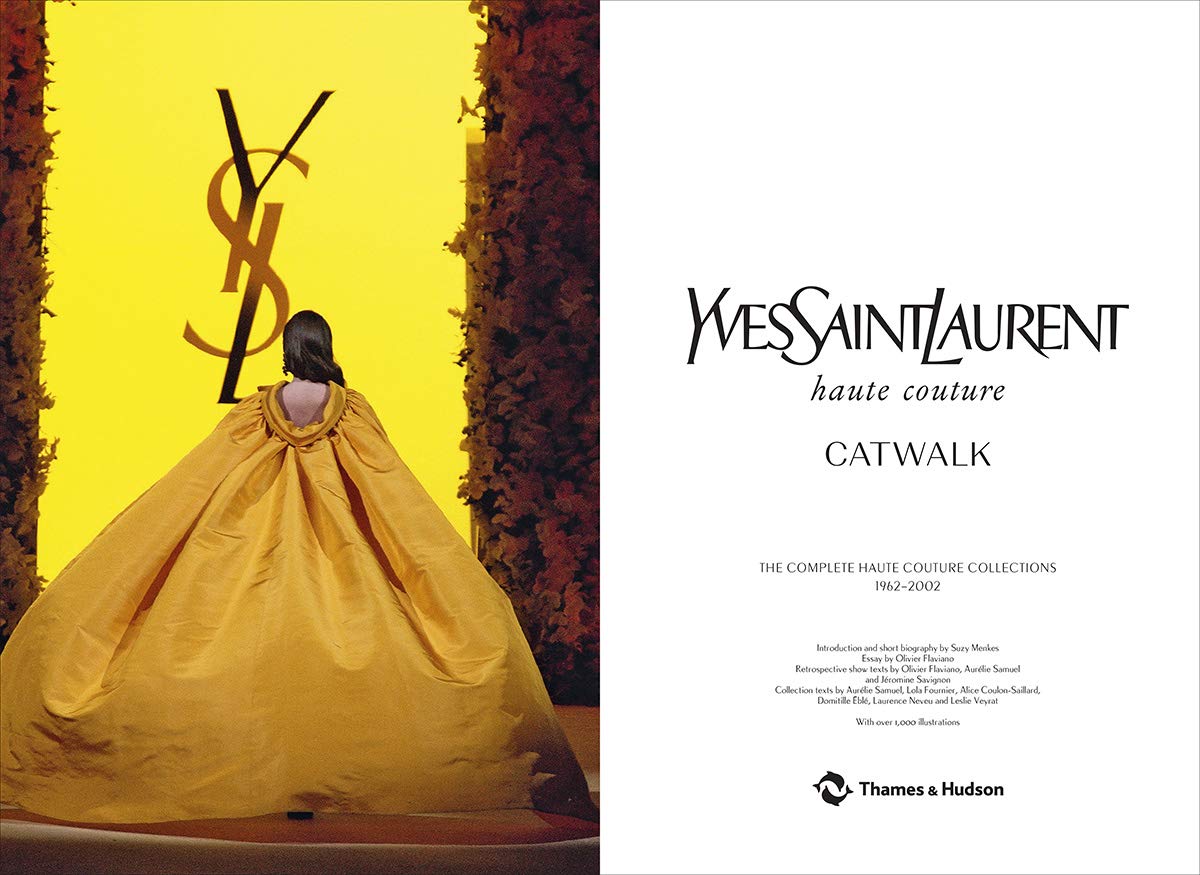Yves saint laurent book inside