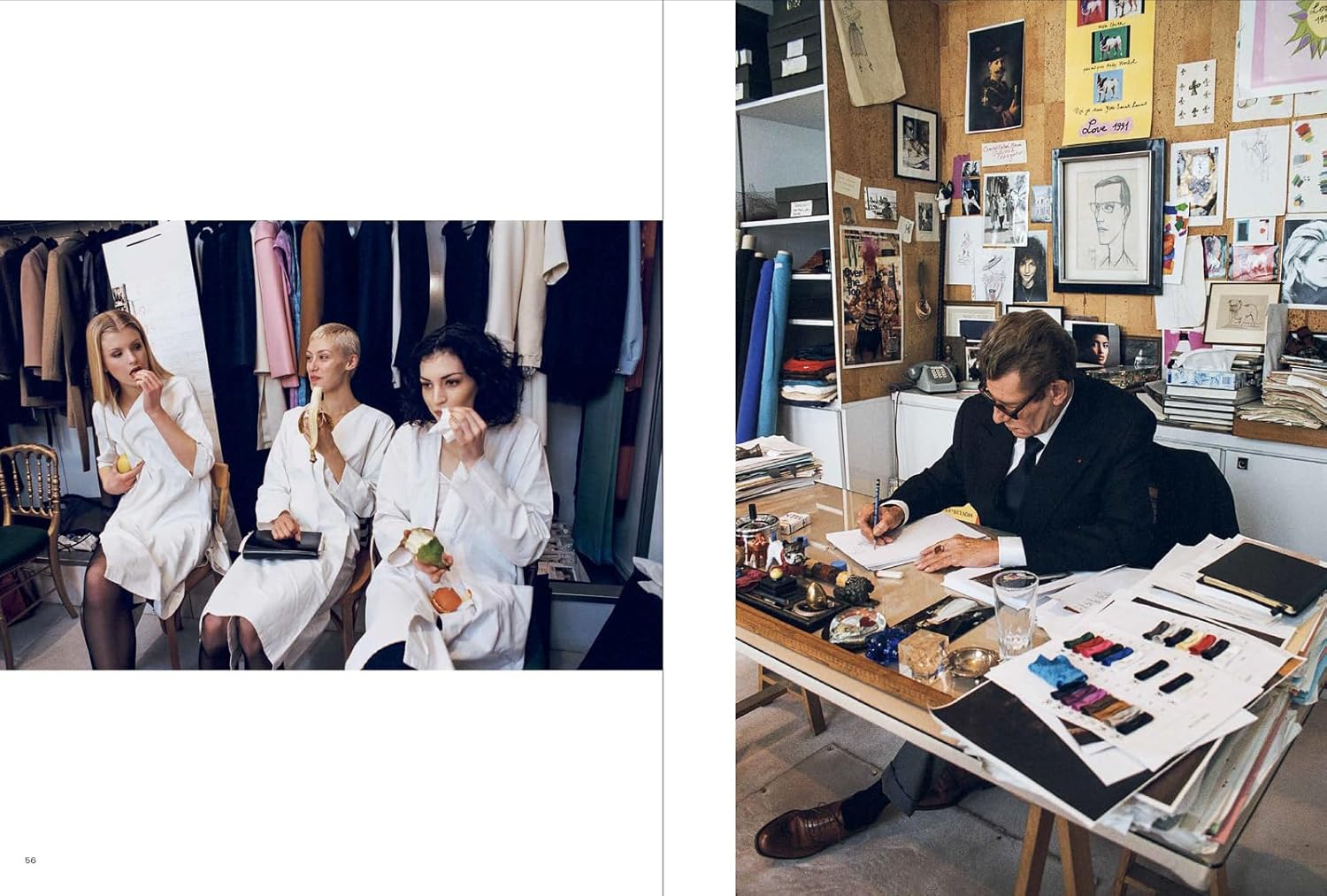 Yves Saint Laurent: Inside Out book inside