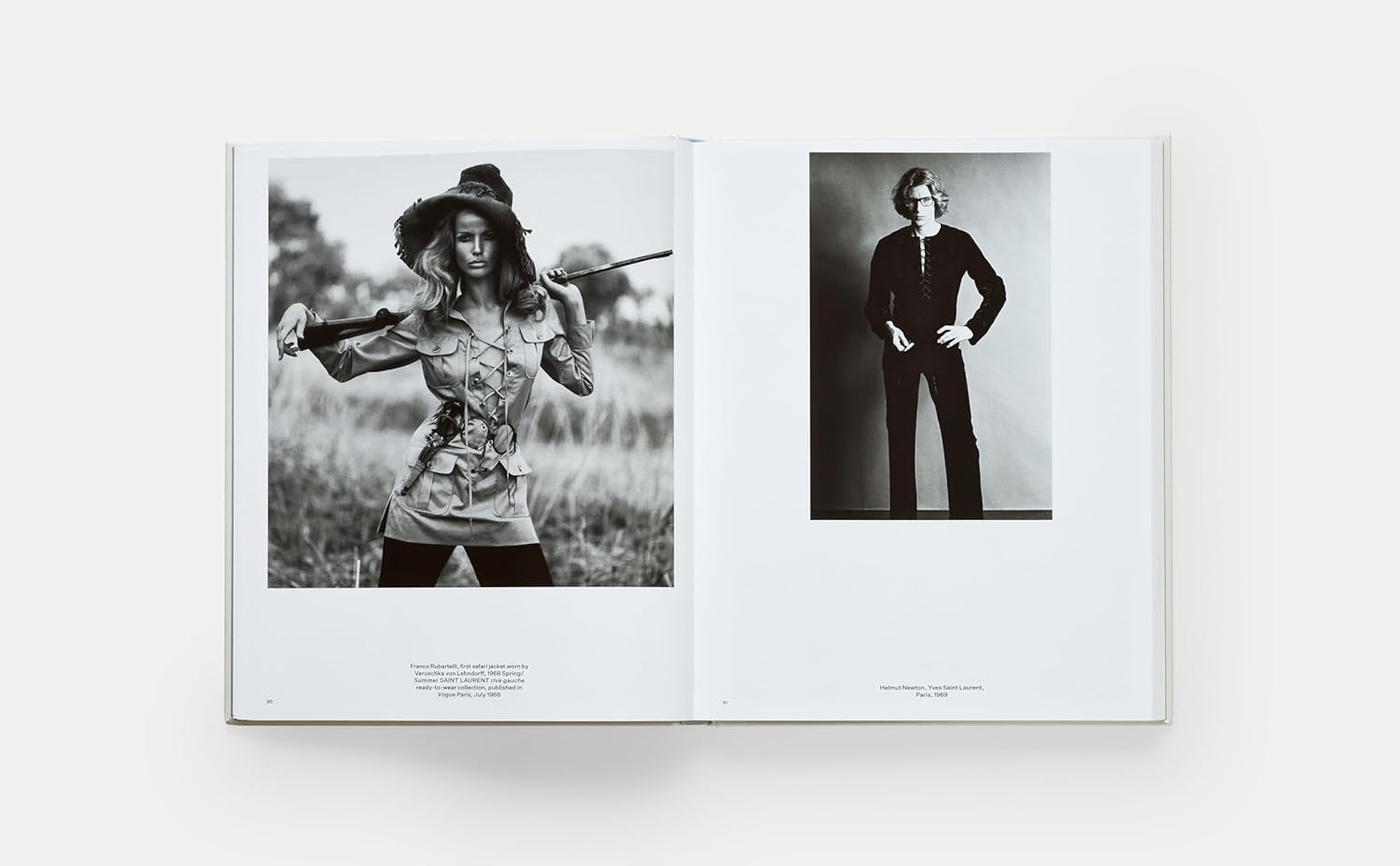 Yves Saint Laurent and Photography book inside
