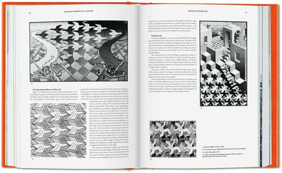 The Magic Mirror of M.C. Escher book inside