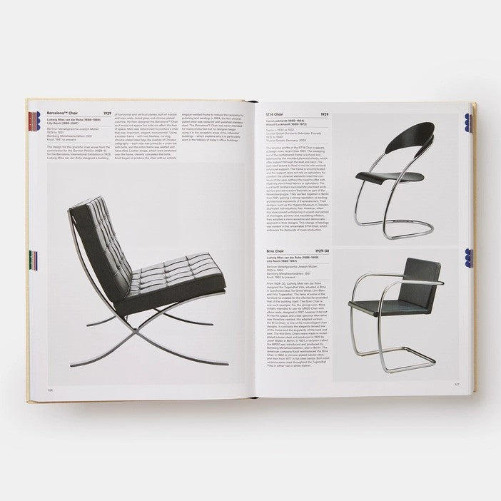 1000 design classics book open