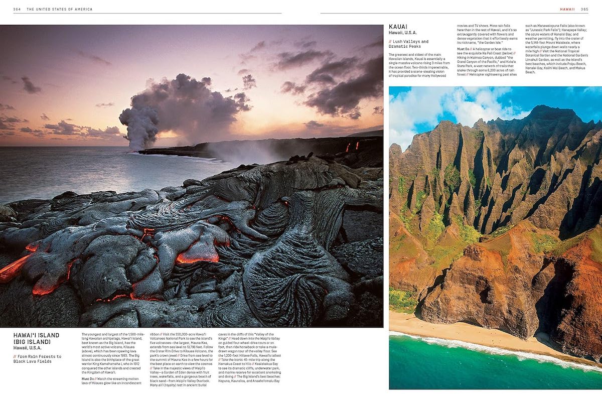 1000 places to see before you die book open