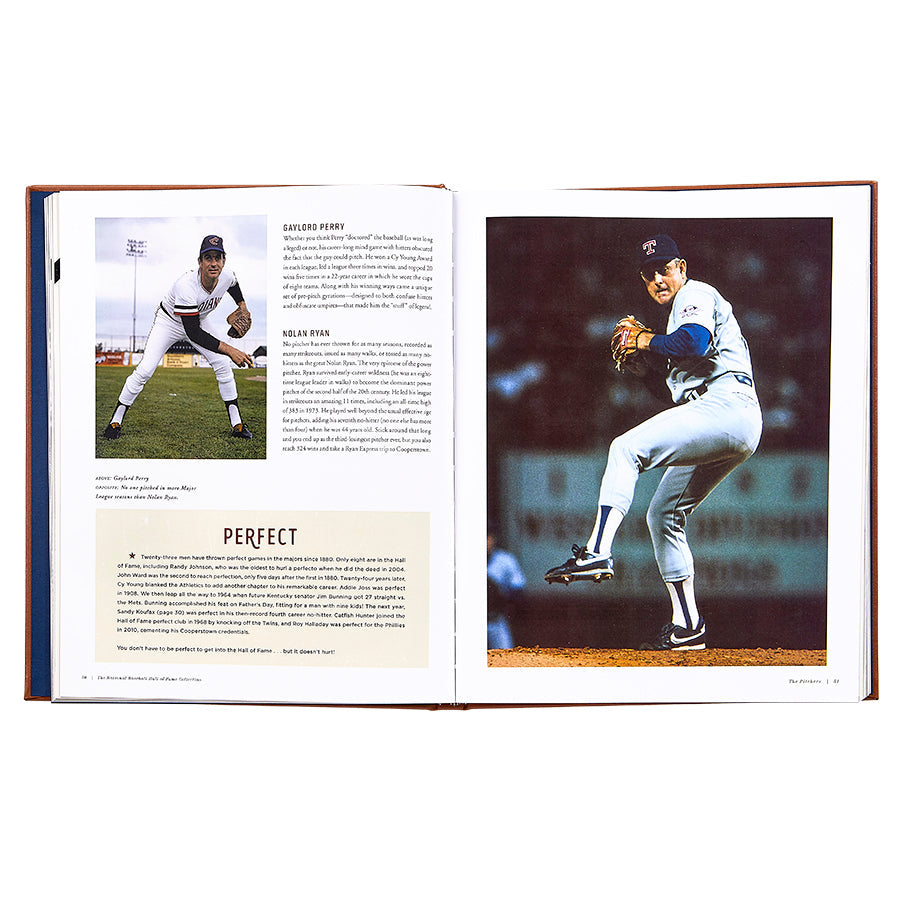 National Baseball Hall of Fame book inside