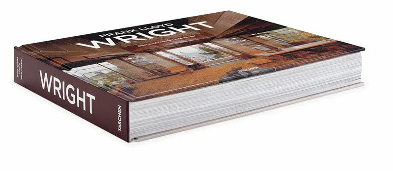 Frank lloyd wright coffee table book side
