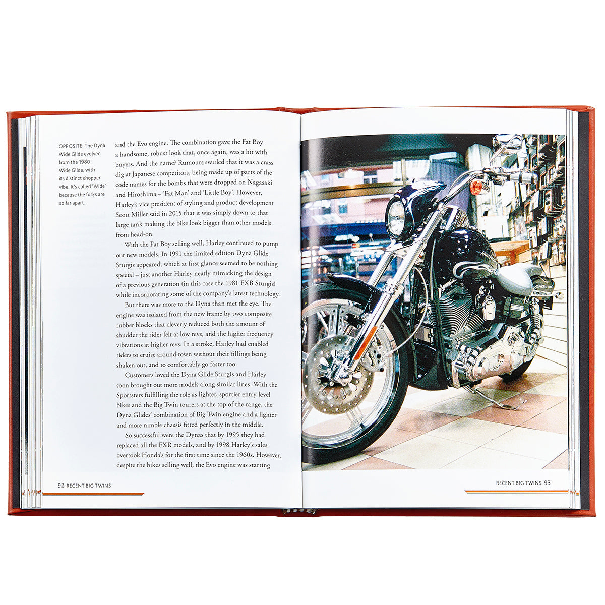 The Story of Harley-Davidson book inside