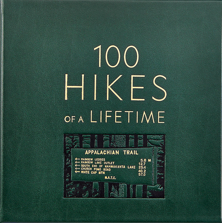 100 Hikes Of A Lifetime book cover