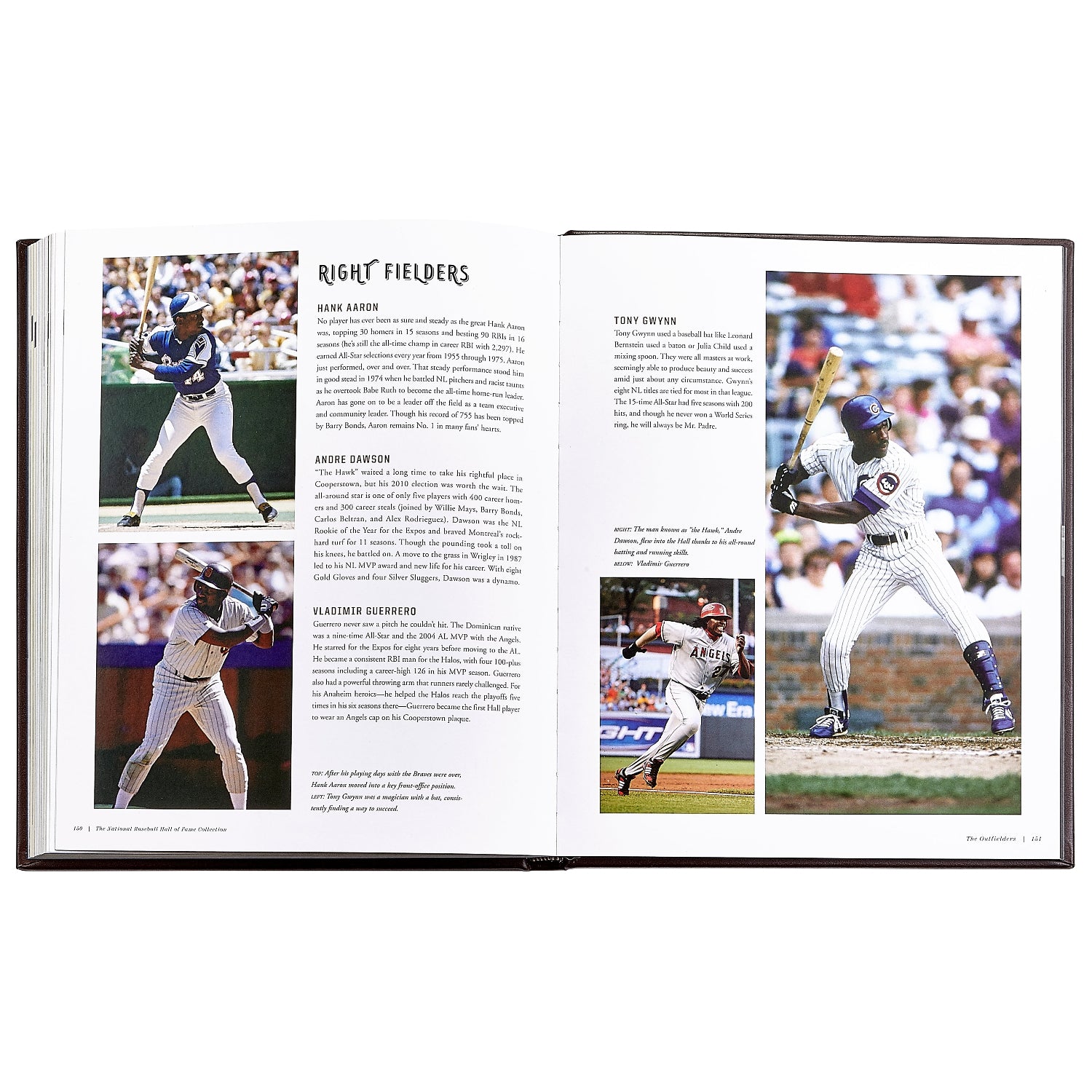 National Baseball Hall of Fame book inside