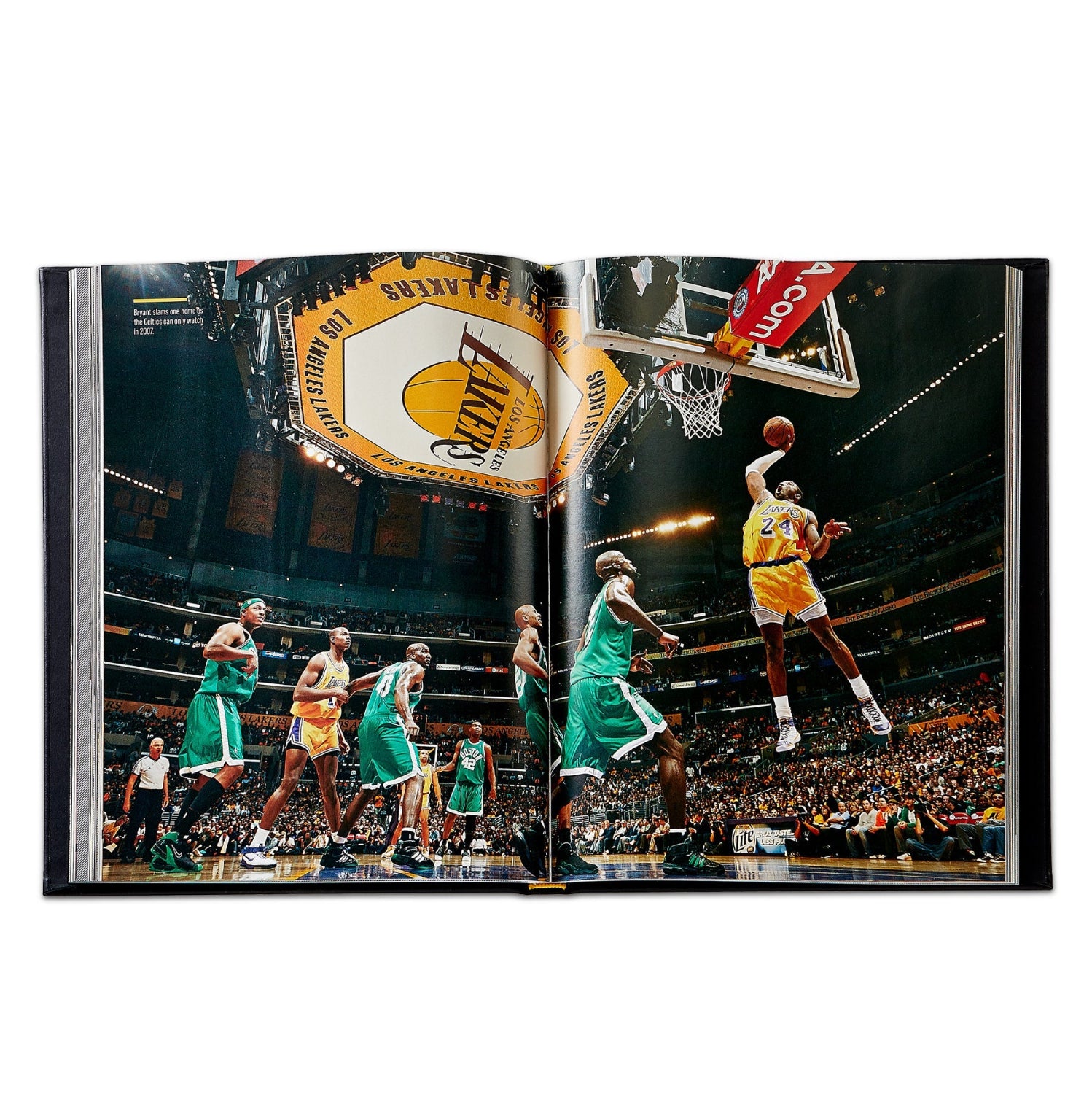Kobe Bryant: A Tribute to a Basketball Legend book inside