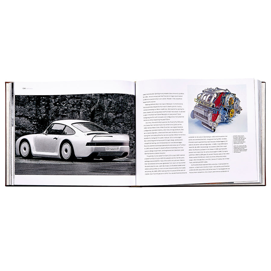 Porsche 70 Years book inside