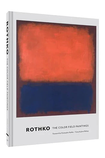 Rothko color field paintings book side