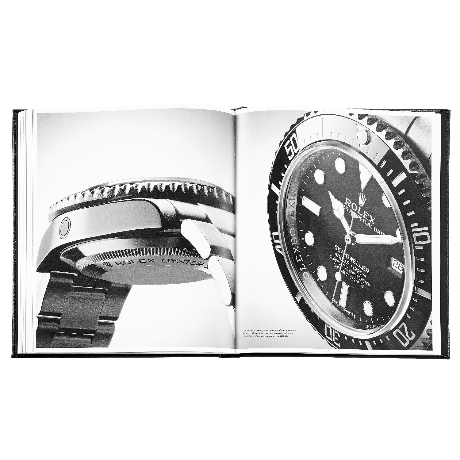 The Book of Rolex inside