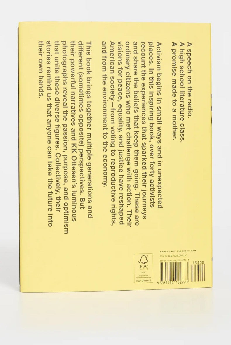 Activist book back