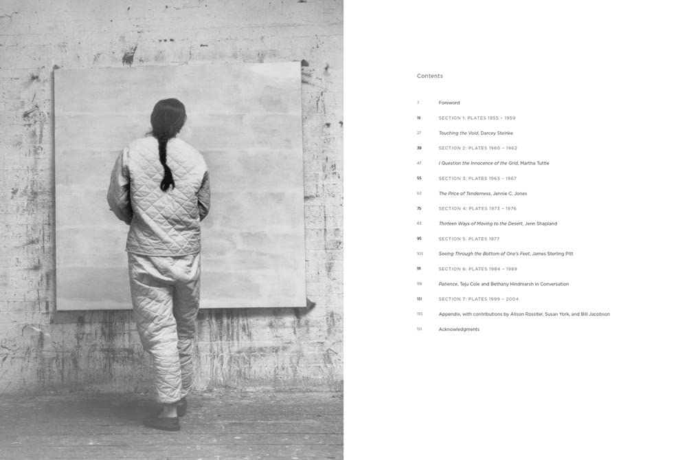 Agnes Martin: Independence of Mind book inside