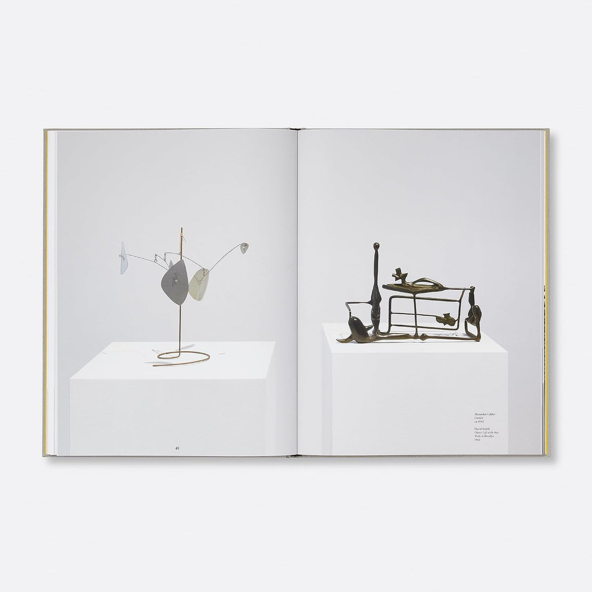 Alexander Calder / David Smith book inside
