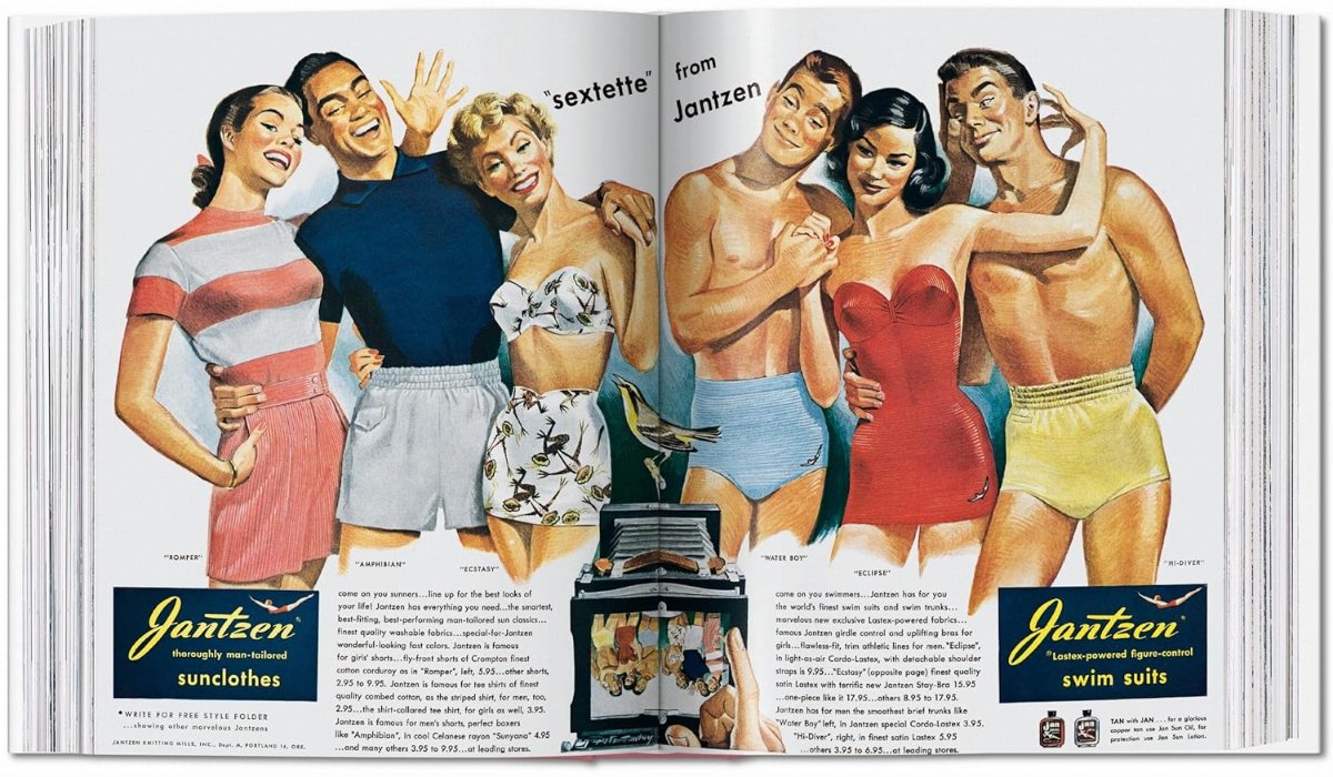 All american ads 40s book inside