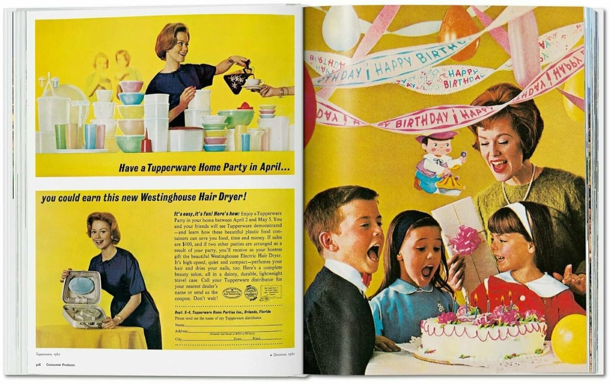 All american ads 60s book inside