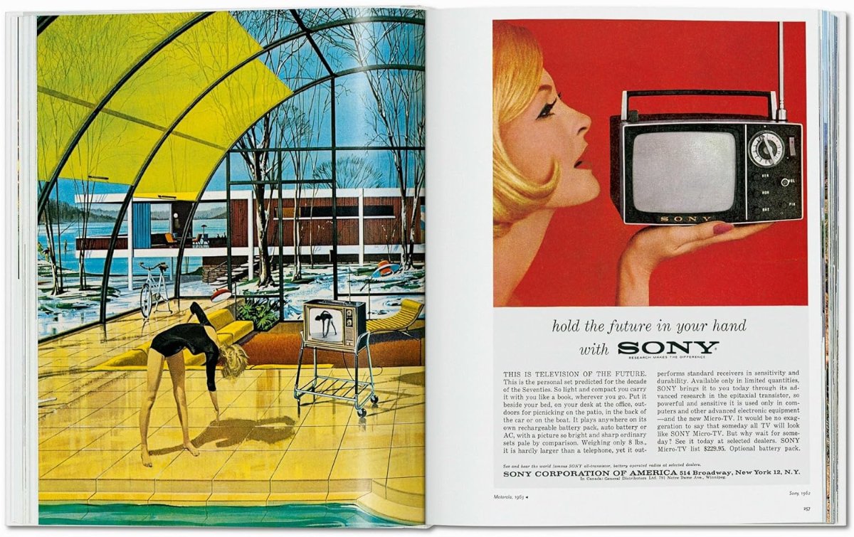 All american ads 60s book inside