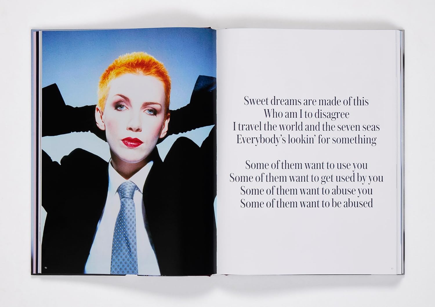 Annie Lennox: Retrospective book inside