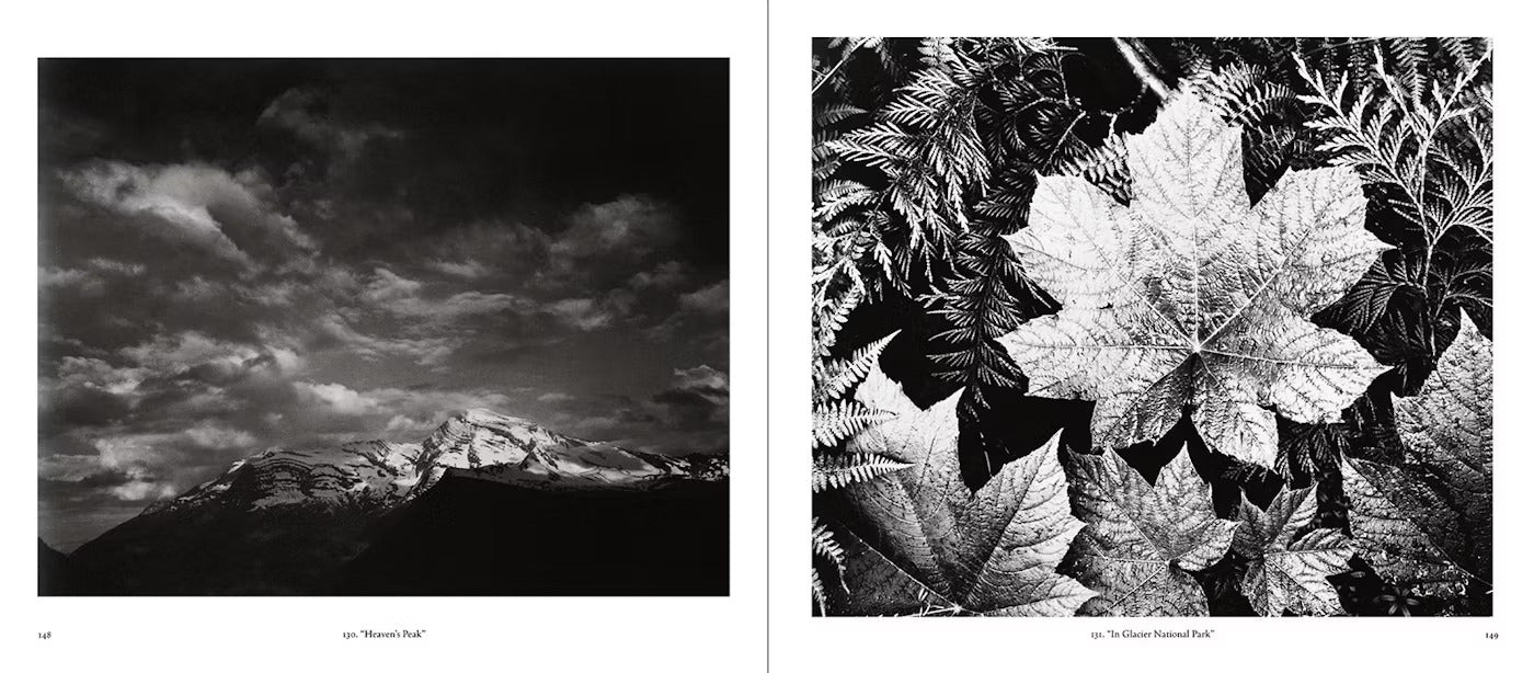 Ansel Adams: The National Parks Service Photographs book inside
