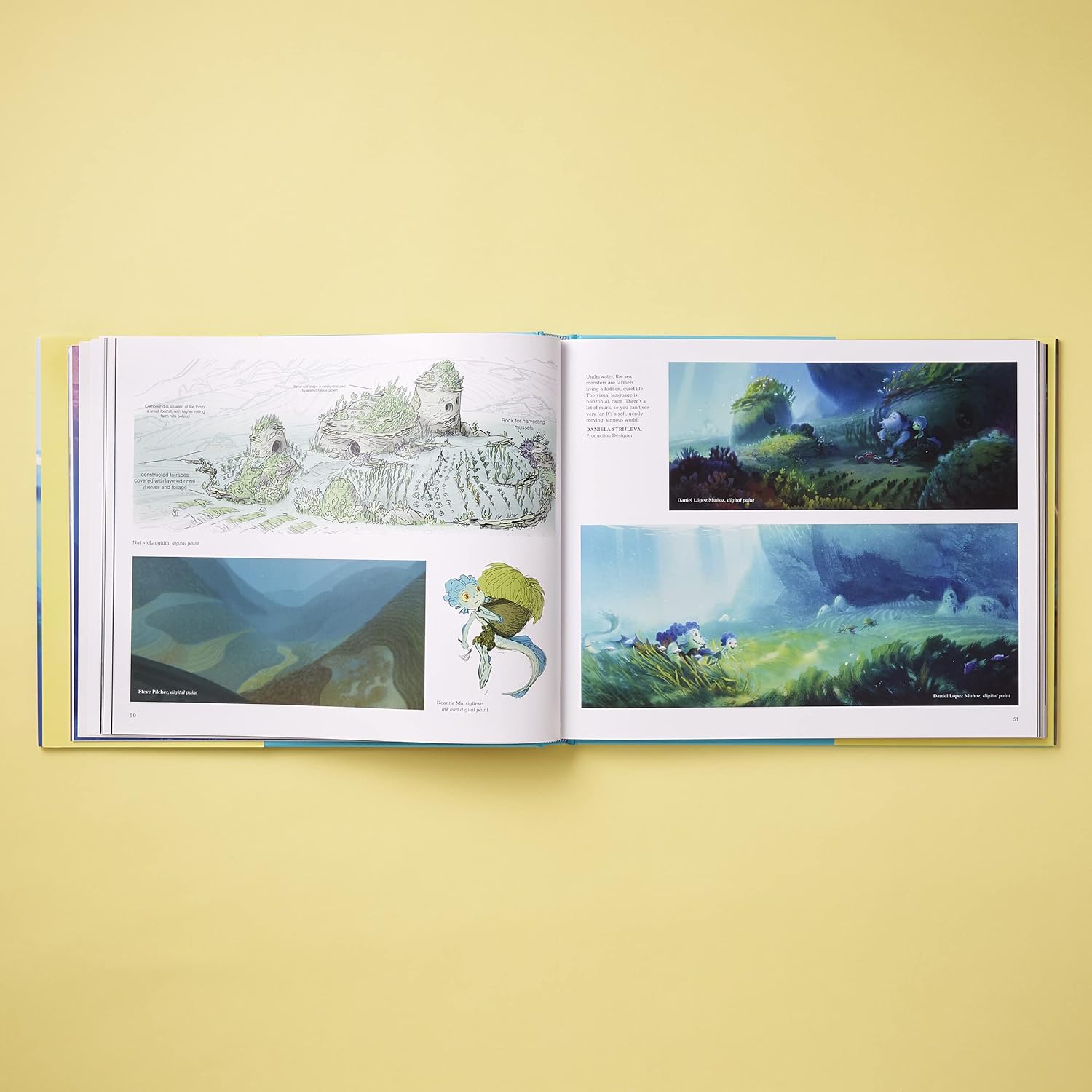 Art of luca book inside