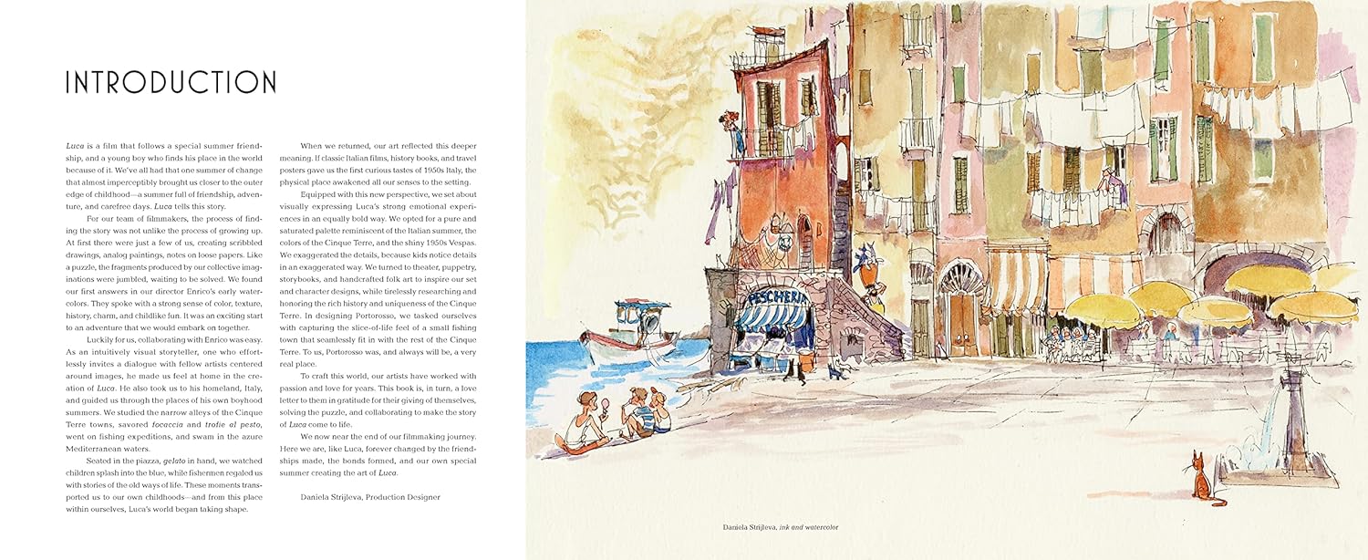 Art of luca book inside