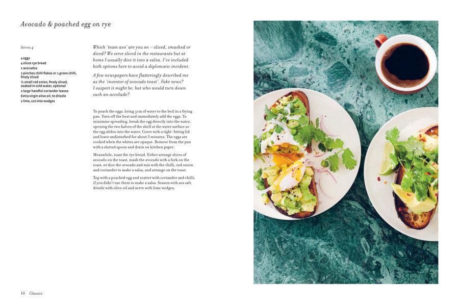 Australian food book inside