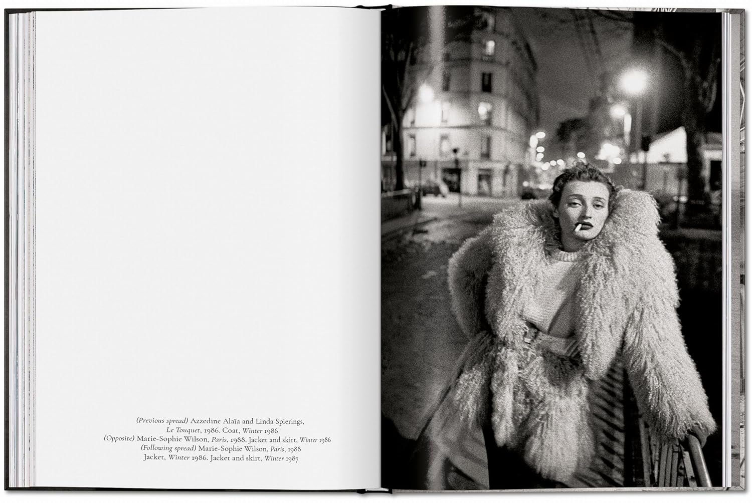 Azzedine Alaia book inside
