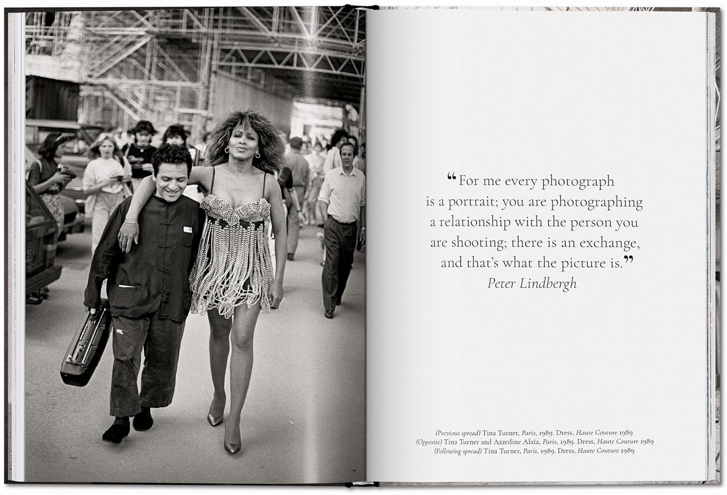 Azzedine Alaia book inside