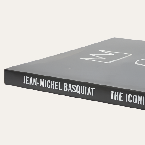 Basquiat iconic works book side