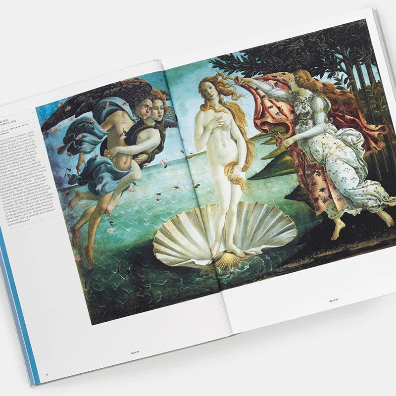Body of art book inside