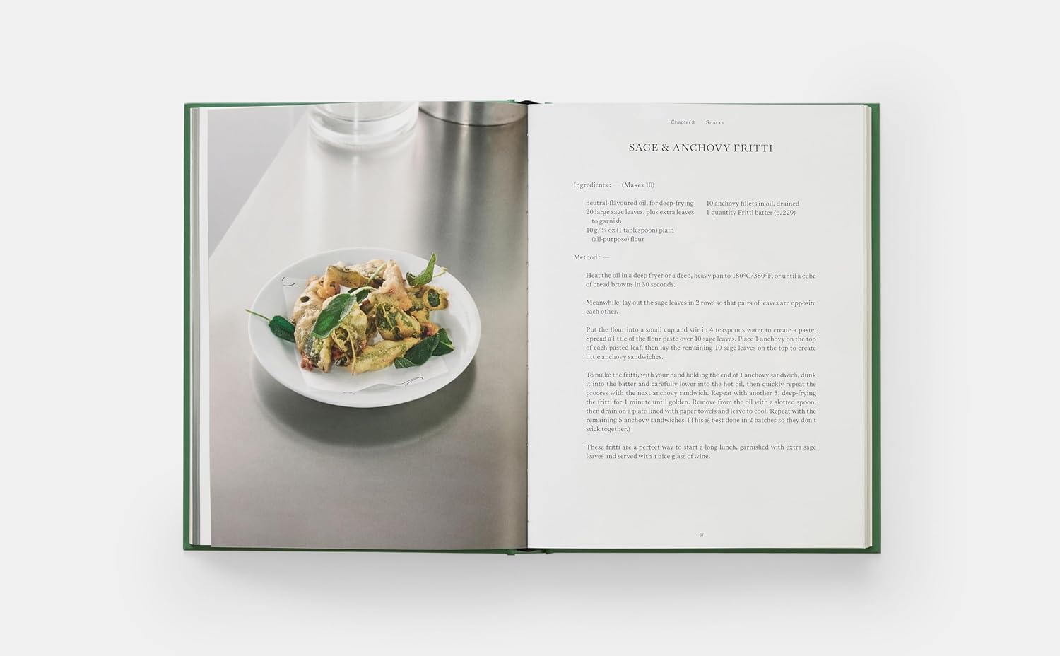 Cafe Cecilia Cookbook inside