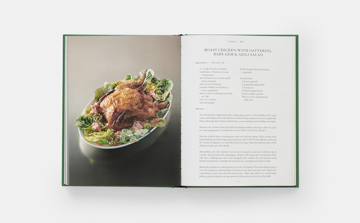 Cafe Cecilia Cookbook inside