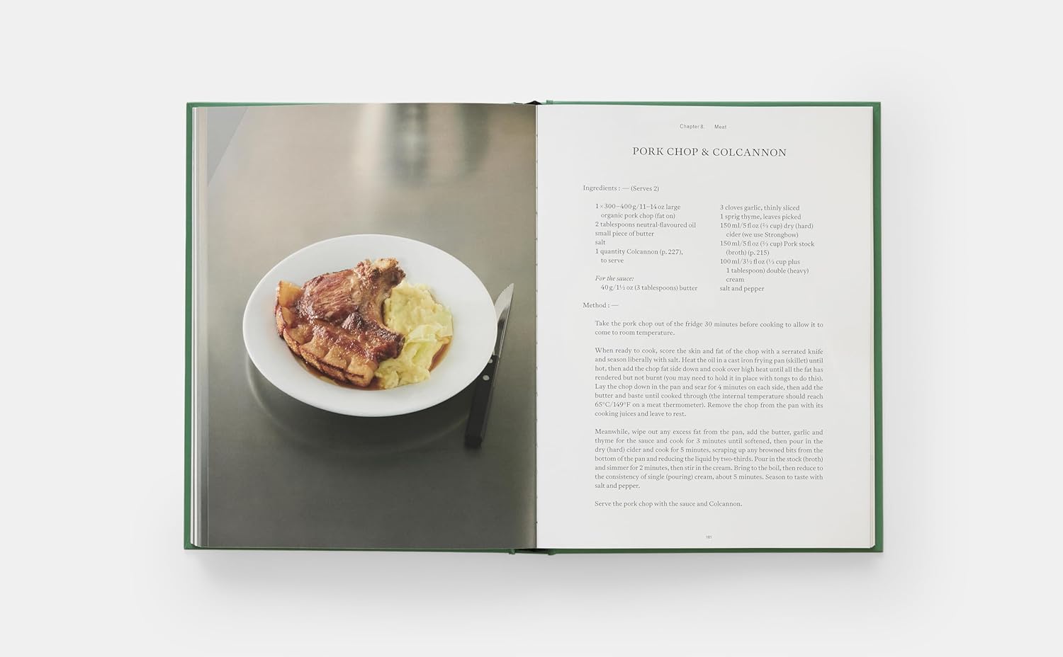 Cafe Cecilia Cookbook inside