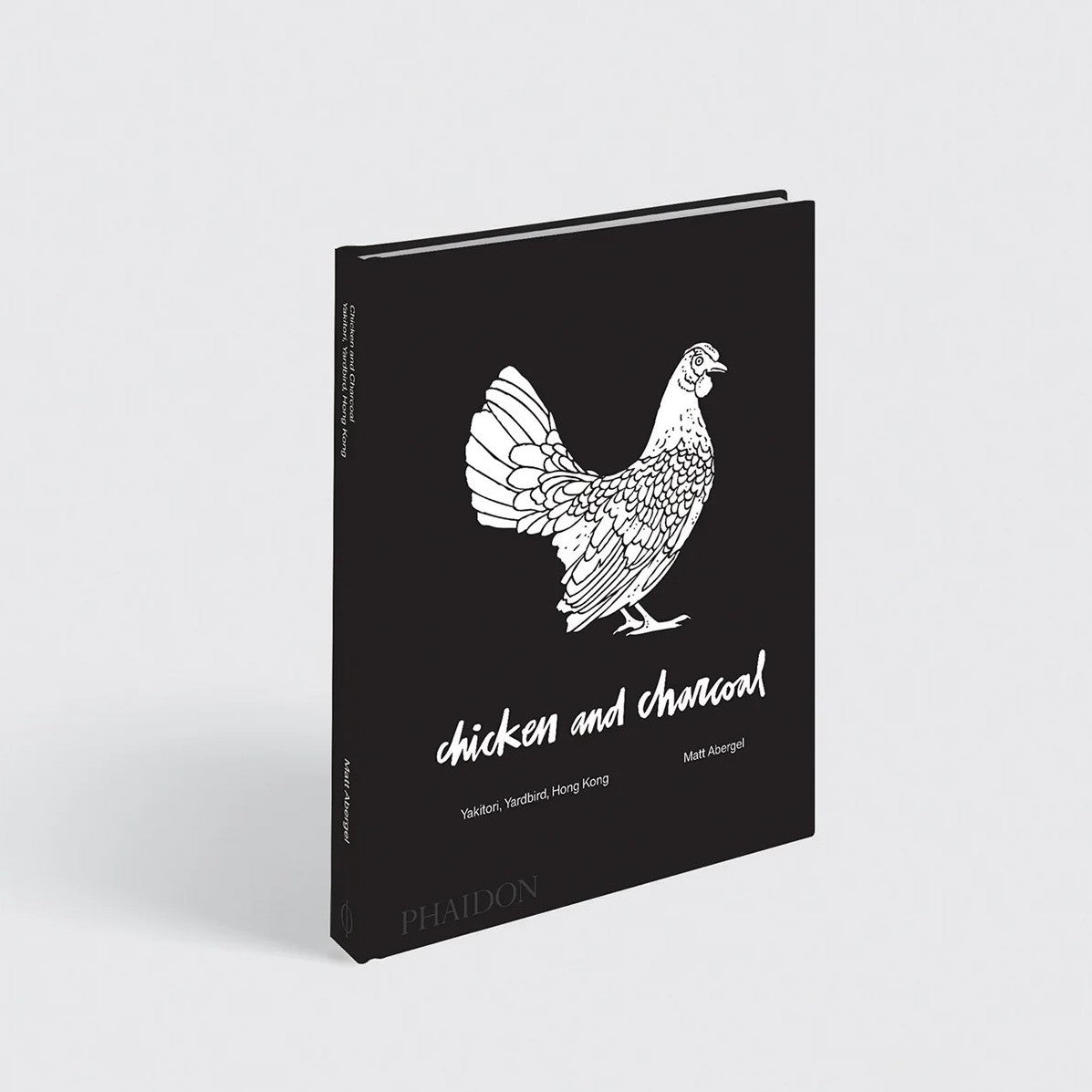 Chicken charcoal book side