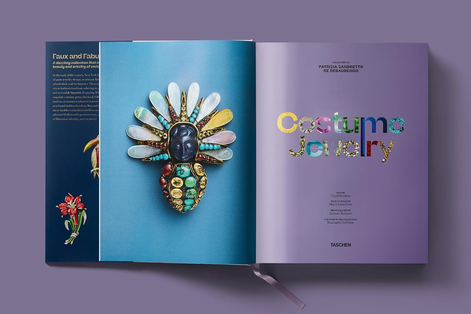 Costume Jewelry book inside