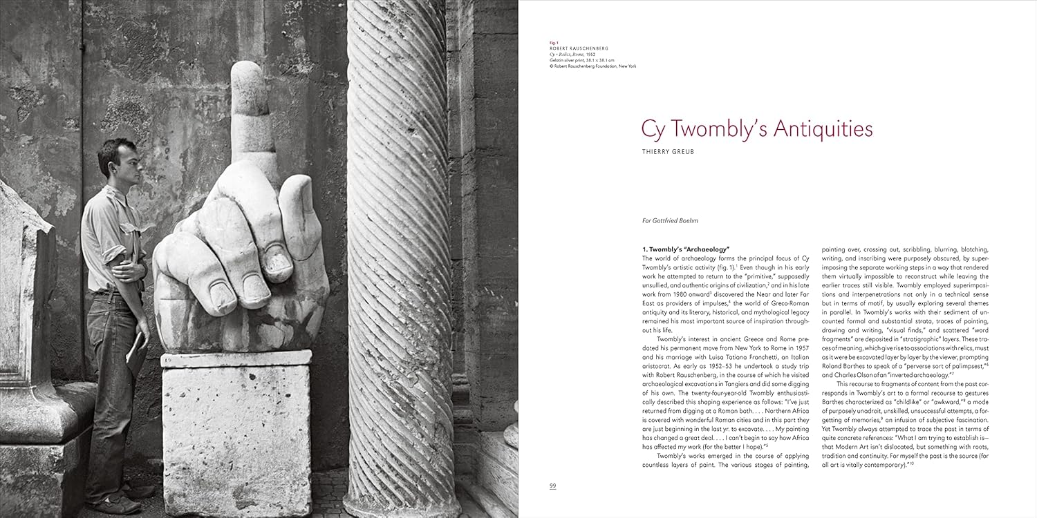 Cy twombly book inside