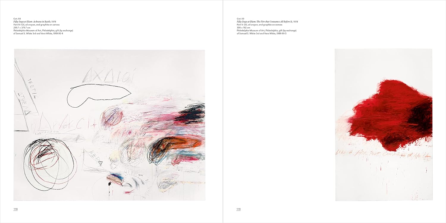 Cy twombly book inside