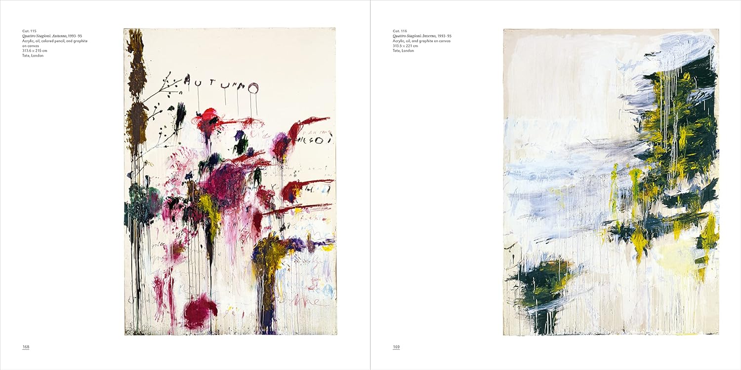 Cy twombly book inside